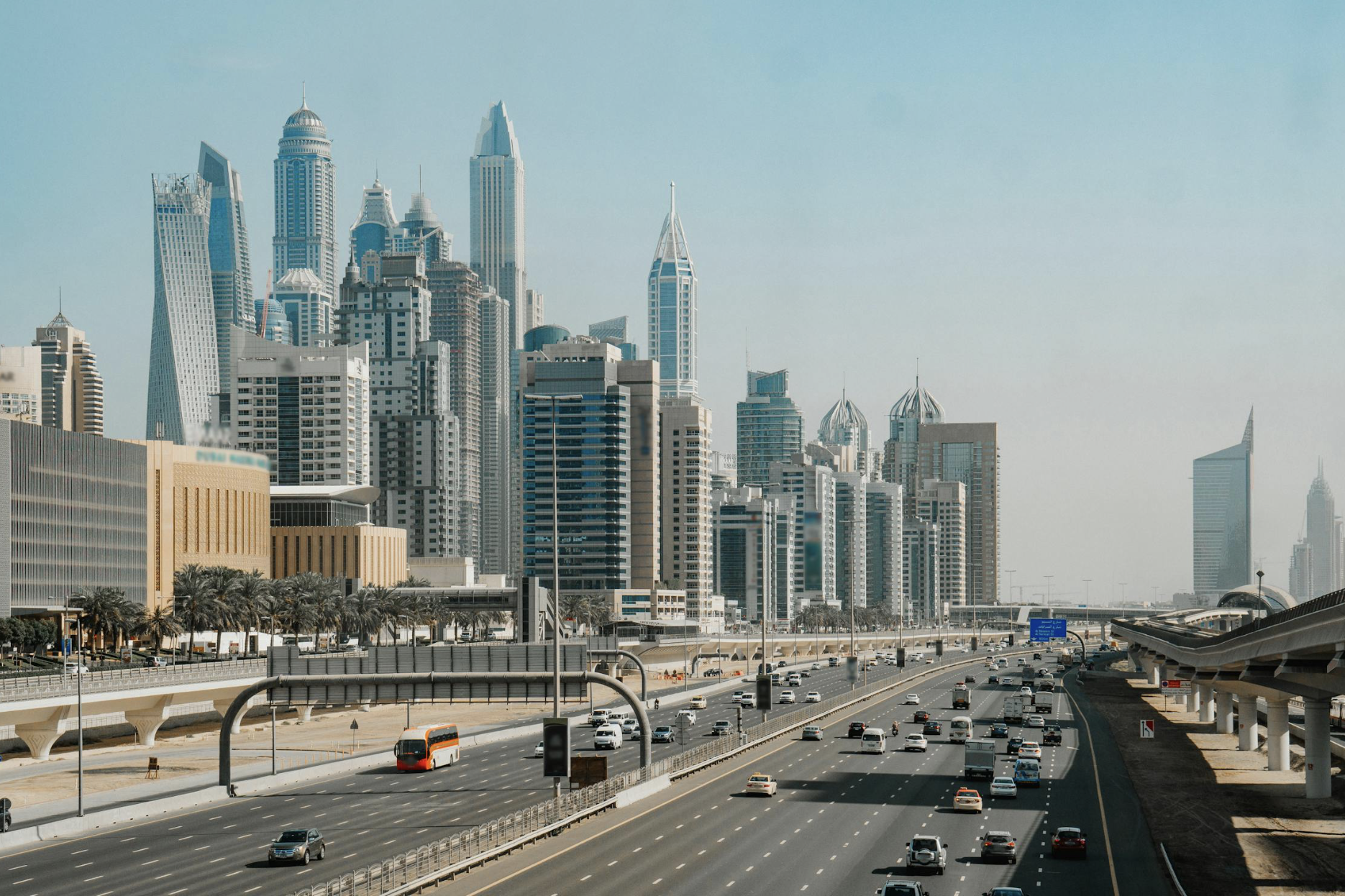 Dubai city skyline representing UAE insurance market